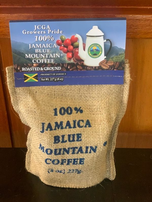 100% Certified Jamaica Blue Mountain Coffee 8 ounce